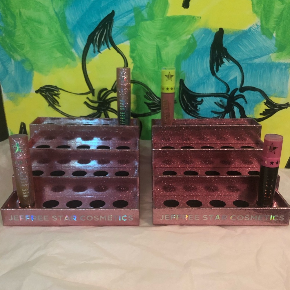 Jeffree Star Pink Glitter Lipstick Holder BNIB